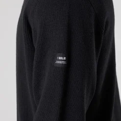 Hot Herre strik pullover sweater True Black Trøjer Og Cardigans·Trøjer