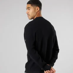 Clearance Herre strik pullover sweater True Black Trøjer Og Cardigans·Trøjer