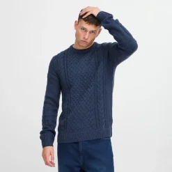 Discount Herre striktrøje Dress Blues Trøjer Og Cardigans·Trøjer