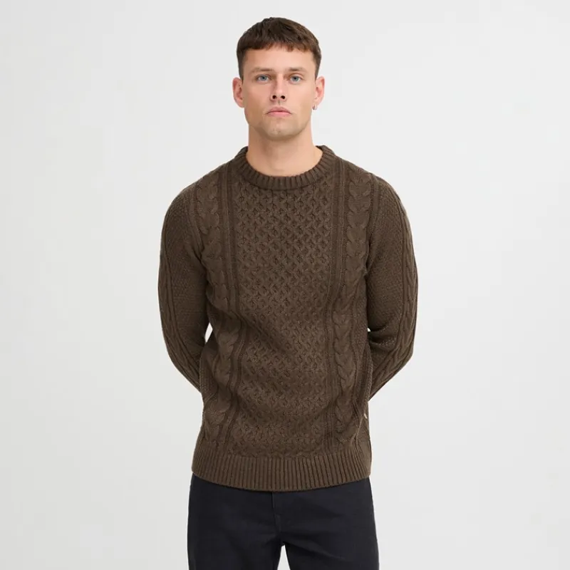 Clearance Herre striktrøje Turkish Coffee Trøjer Og Cardigans·Trøjer