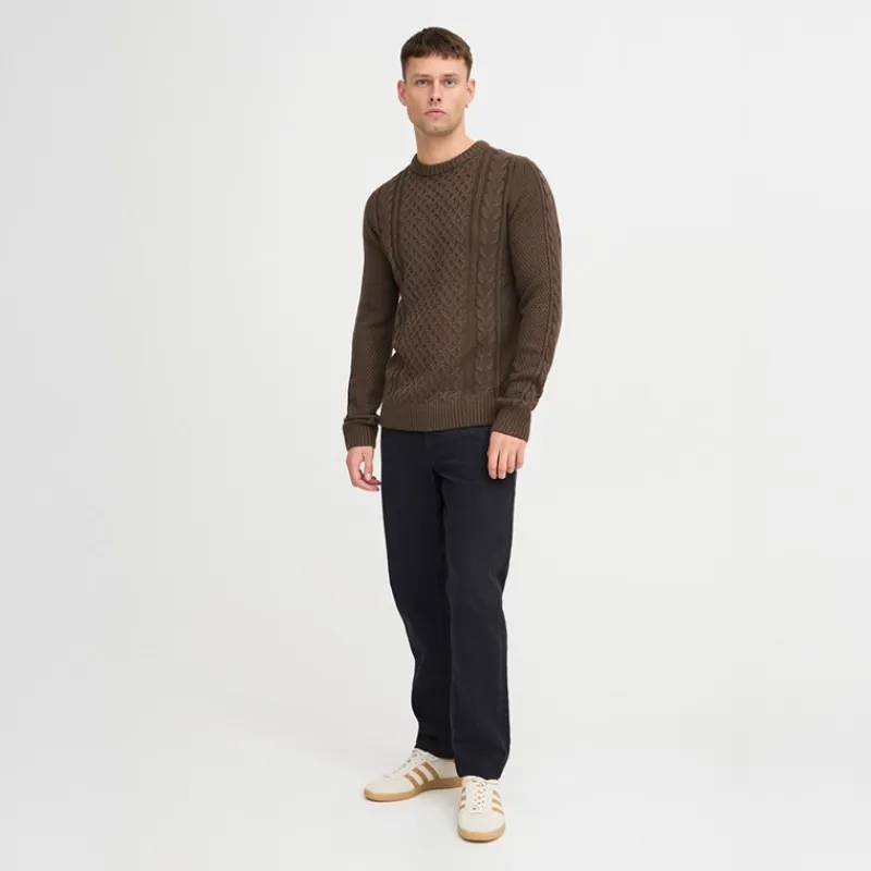 Clearance Herre striktrøje Turkish Coffee Trøjer Og Cardigans·Trøjer