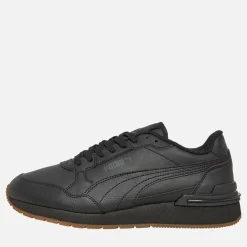 Sale Herre ST Runner V4 Læder Sneakers /​Stærk Grå/​Gummi Sport Sneakers|Sneakers