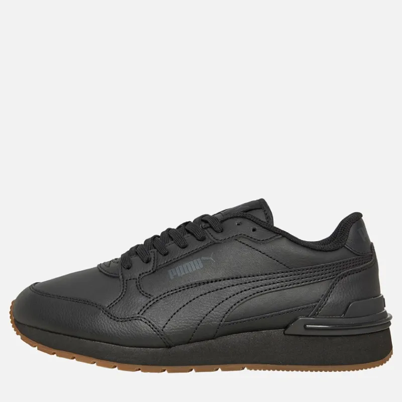 Sale Herre ST Runner V4 Læder Sneakers /Stærk Grå/Gummi Sport Sneakers|Sneakers
