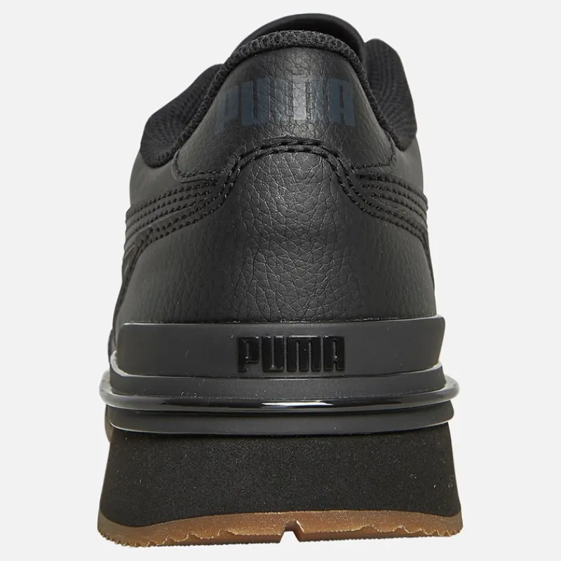Sale Herre ST Runner V4 Læder Sneakers /Stærk Grå/Gummi Sport Sneakers|Sneakers