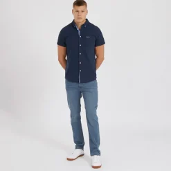 Online Herre Stuart Jeans med lige pasform Mellem Blå Vask Jeans Og Bukser·Jeans Med Lige Ben|Jeans Og Bukser·Jeans