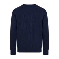 Online Herre Sweater Marineblå Trøjer Og Cardigans·Cardigans