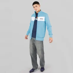 Discount Herre Tacha Track Top Blå Træning|T-Shirts Og Undertrøjer