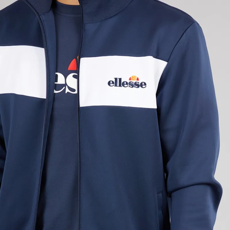 Hot Herre Tacha Track Top Navy Træning|T-Shirts Og Undertrøjer