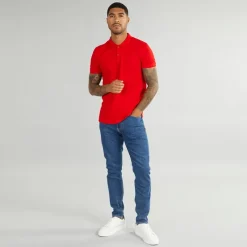 Sale Herre Tapered Jeans Denim Mørk Jeans Og Bukser·Jeans