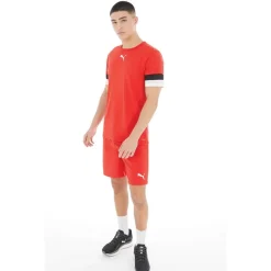 Online Herre teamRISE Sport træningstrøjer Rød Træning|T-Shirts Og Undertrøjer