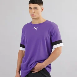 Herre teamRISE Trænings T-shirt Prism Violet/ Sort/ Hvid Træning|T-Shirts Og Undertrøjer