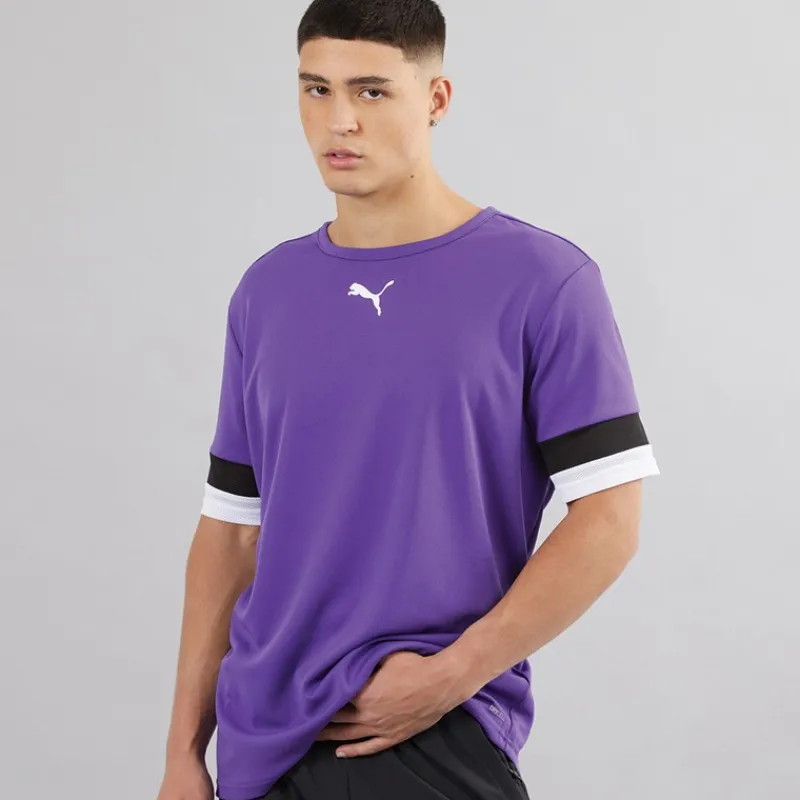 Herre teamRISE Trænings T-shirt Prism Violet/ Sort/ Hvid Træning|T-Shirts Og Undertrøjer
