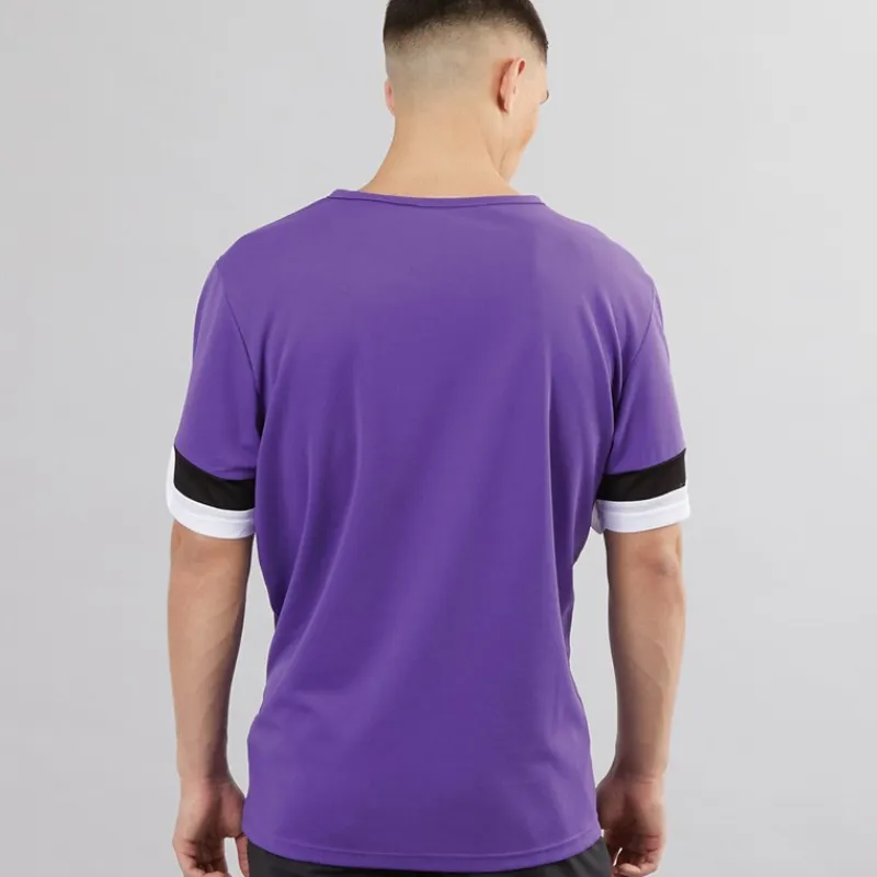 Herre teamRISE Trænings T-shirt Prism Violet/ Sort/ Hvid Træning|T-Shirts Og Undertrøjer
