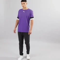 Herre teamRISE Trænings T-shirt Prism Violet/ Sort/ Hvid Træning|T-Shirts Og Undertrøjer