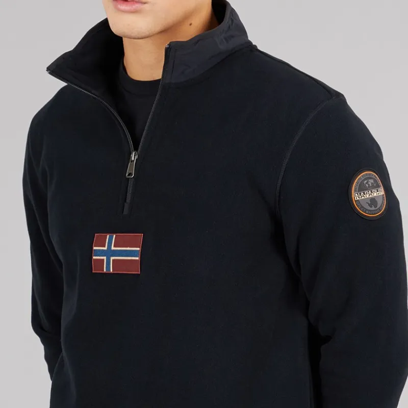 Hot Herre Tev Polar 1/2 Zip Sweatshirt Udendørs|Jakker Og Frakker