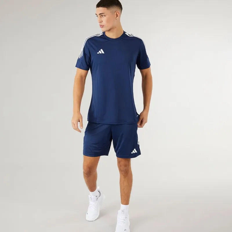 Clearance Herre Tiro 23 Club Træningsshorts Team Navy Blå 2/Hvid Træning|Shorts Og Badetøj·Sport Shorts