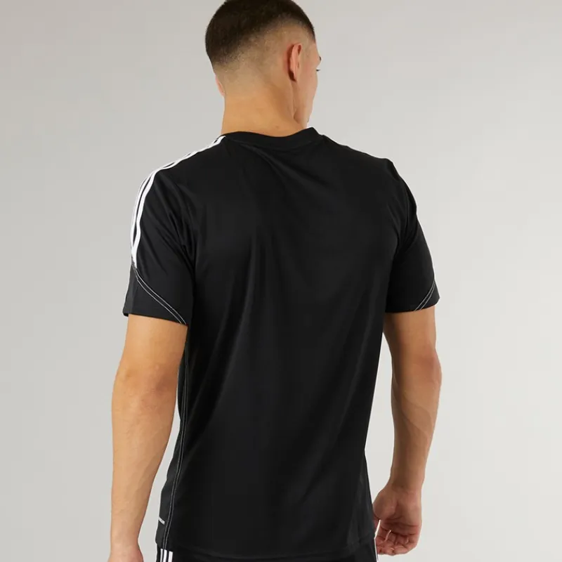 Hot Herre Tiro 23 Club T-shirt Sort/Hvid Træning|T-Shirts Og Undertrøjer
