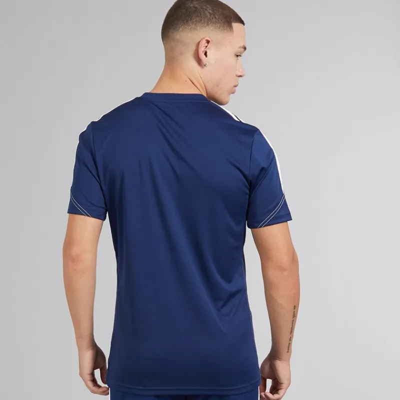 Outlet Herre Tiro 23 Club T-shirt Team Navy Blue 2/Hvid Træning|T-Shirts Og Undertrøjer