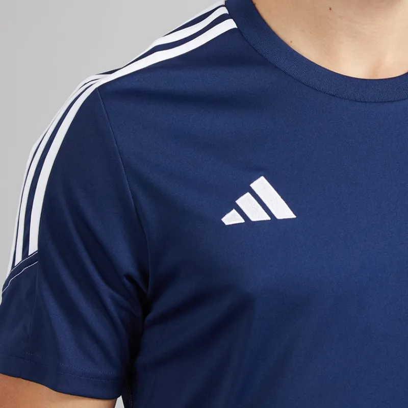 Outlet Herre Tiro 23 Club T-shirt Team Navy Blue 2/Hvid Træning|T-Shirts Og Undertrøjer