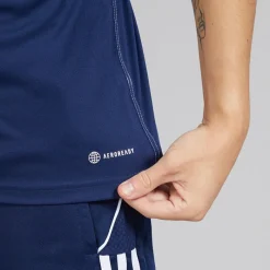 Outlet Herre Tiro 23 Club T-shirt Team Navy Blue 2/Hvid Træning|T-Shirts Og Undertrøjer