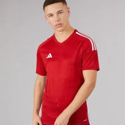 Herre Tiro 23 Konkurrence trøje Team Power Red 2/​Hvid Træning|T-Shirts Og Undertrøjer
