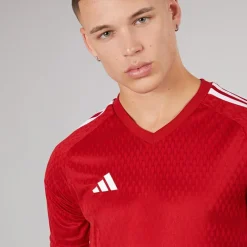 Herre Tiro 23 Konkurrence trøje Team Power Red 2/​Hvid Træning|T-Shirts Og Undertrøjer