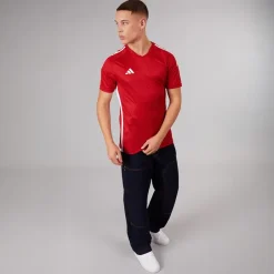Herre Tiro 23 Konkurrence trøje Team Power Red 2/​Hvid Træning|T-Shirts Og Undertrøjer