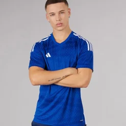 Hot Herre Tiro 23 Konkurrence trøje Team Royal Blue/​Hvid Træning|T-Shirts Og Undertrøjer