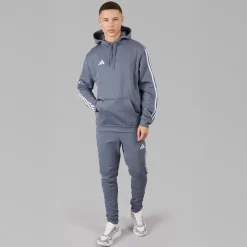 Online Herre Tiro 23 League Pullover Sweat Hættetrøje Team Onix Træning|T-Shirts Og Undertrøjer
