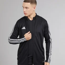Discount Herre Tiro 23 League Track Jakke Sort Træning|T-Shirts Og Undertrøjer