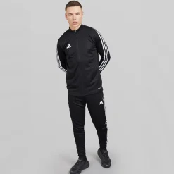 Discount Herre Tiro 23 League Track Jakke Sort Træning|T-Shirts Og Undertrøjer