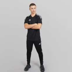 Online Herre Tiro 23 League T-shirt Sort/Hvid Træning|T-Shirts Og Undertrøjer