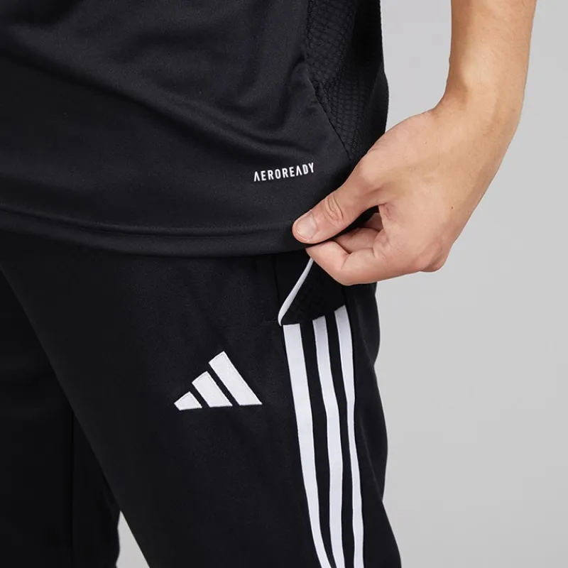 Online Herre Tiro 23 League T-shirt Sort/Hvid Træning|T-Shirts Og Undertrøjer