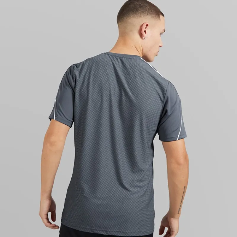 Sale Herre Tiro 23 League T-shirt Team Onix/Hvid Træning|T-Shirts Og Undertrøjer
