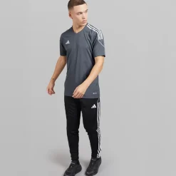 Sale Herre Tiro 23 League T-shirt Team Onix/Hvid Træning|T-Shirts Og Undertrøjer