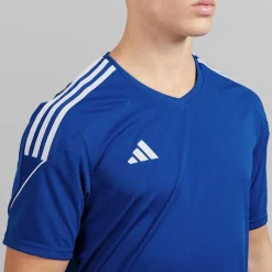 Clearance Herre Tiro 23 League T-shirt Team Royal Blue/Hvid Træning|T-Shirts Og Undertrøjer