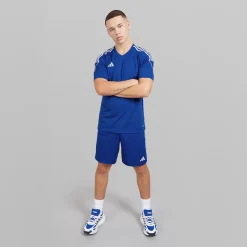 Clearance Herre Tiro 23 League T-shirt Team Royal Blue/Hvid Træning|T-Shirts Og Undertrøjer
