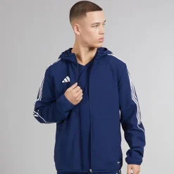 Best Herre Tiro 23 League Vindjakke Team Navy Blue Træning|Jakker Og Frakker