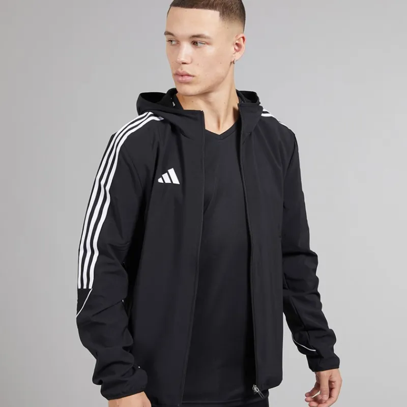Best Herre Tiro 23 Liga Vindjakke Sort Jakker Og Frakker|Jakker Og Frakker·Lette Jakker