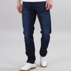 Herre Tony Regular Fit Jeans Mørkeblå Jeans Og Bukser·Jeans|Jeans Og Bukser·Jeans Med Lige Ben