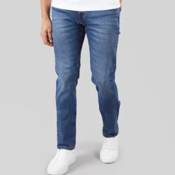 Discount Herre Tony Regular Fit Jeans Medium Indigo Jeans Og Bukser·Jeans Med Lige Ben|Jeans Og Bukser·Jeans