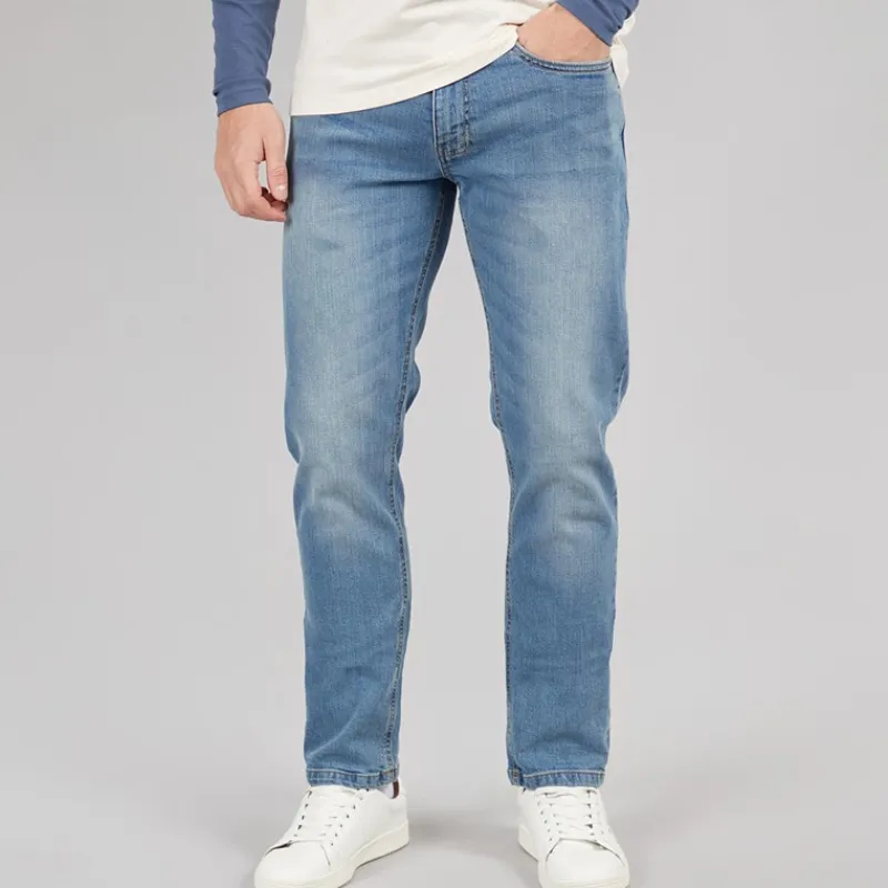 Clearance Herre Tony Regular Fit Jeans Space Blue Jeans Og Bukser·Jeans Med Lige Ben|Jeans Og Bukser·Jeans