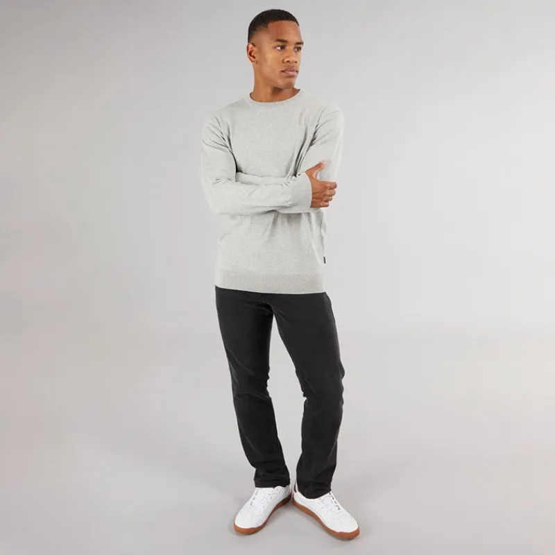 Herre Townsend Jumper Lys Grå Melange Trøjer Og Cardigans·Trøjer