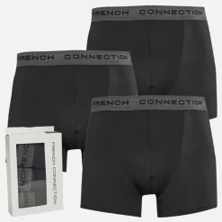 Online Herre tre pak bambus boxershorts Fc31 Black/Charcoal Multipakker·Undertøj|Undertøj, Sokker Og Nattøj·Boxer Shorts