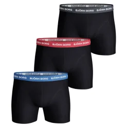 Hot Herre tre pak bokser sort/​sort/​sort Multipakker·Undertøj|Undertøj, Sokker Og Nattøj·Boxer Shorts