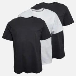 Hot Herre Tre Pakke Box T-shirts Sort/​Hvid T-Shirts, Poloer Og Skjorter·Multipakker|Multipakker·T-Shirts Og Undertrøjer