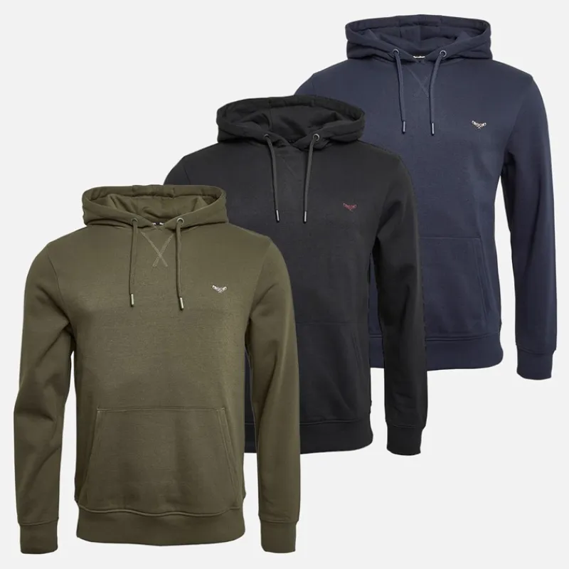 Sale Herre Tre Pakke Trifoliate Hættetrøjer Sort / Marineblå / Khaki Multipakker·Hættetrøjer Og Sweatshirts|Hættetrøjer Og Sweatshirts·Hættetrøjer