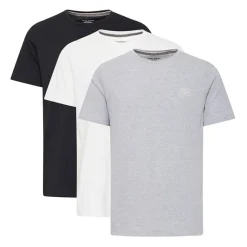 Clearance Herre Tre Pak T-shirts Grå Mel/​Vanilla/​Sort Greymel,Vanilla,Black T-Shirts, Poloer Og Skjorter·Multipakker|Multipakker·T-Shirts Og Undertrøjer