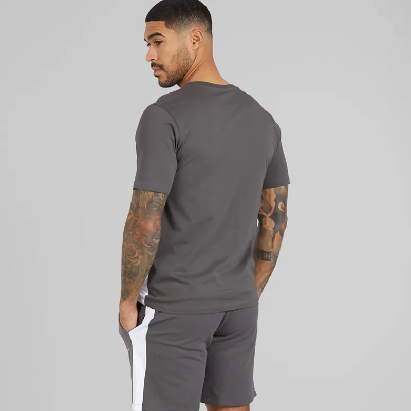 Online Herre Trip Sæt Grå Træningsdragter Og Joggingbukser·Træningsdragter|T-Shirts, Poloer Og Skjorter·Sæt