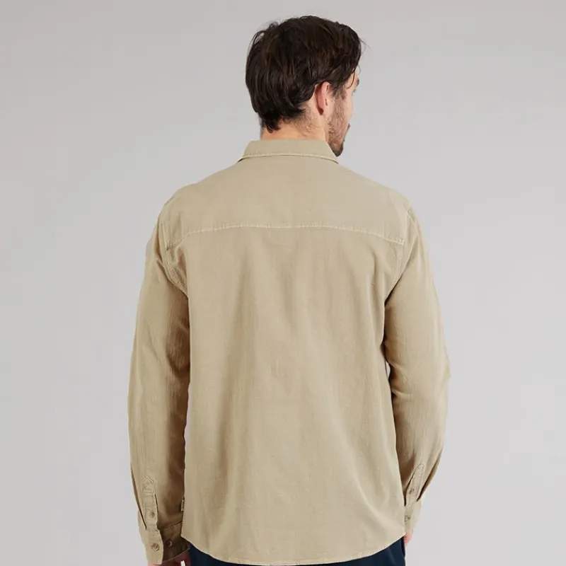 Best Herre Trypto Langærmet Skjorte Stone T-Shirts, Poloer Og Skjorter·Skjorter